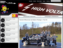 Tablet Screenshot of elektro-fluckiger.ch